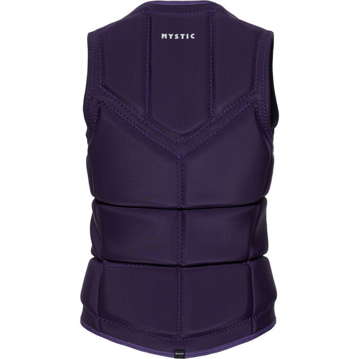 2024 Mystic Womens Star Front Zip Wake Impact Vest 35005.240246 - Deep Purple